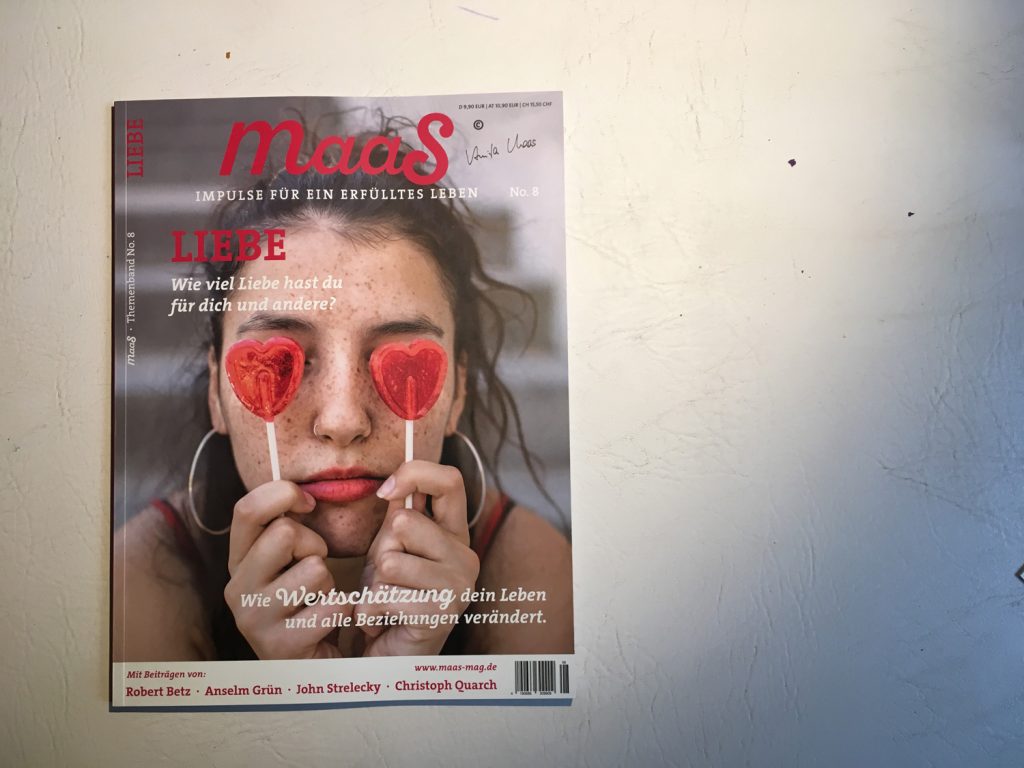 Presse: Maas Magazin #8 — Liebe, März 2018
